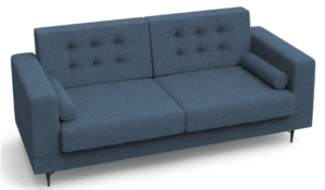 Laith 3 Seater Sofa Blue F2