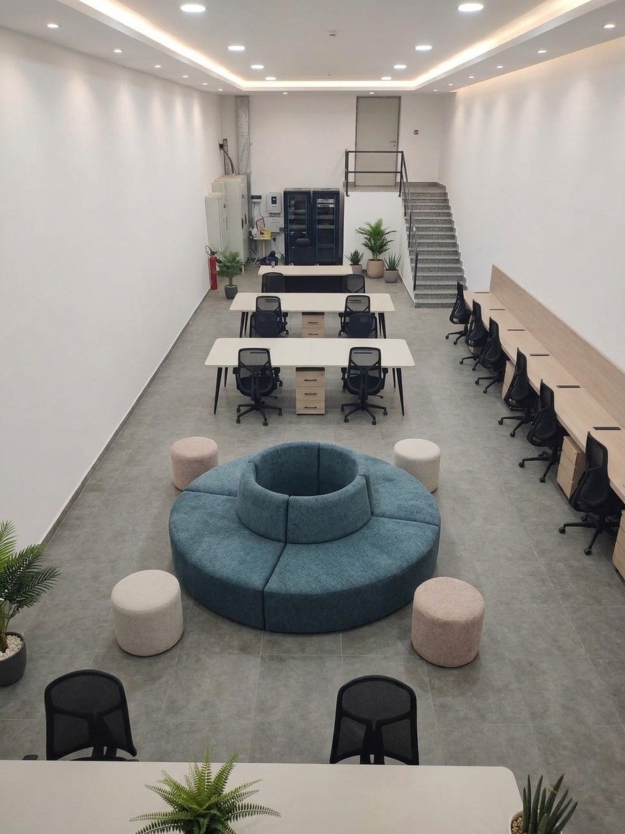 Office furniture project completed by FlakeTech 18